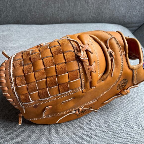 NOS Vintage 1980 Primo Leather Baseball Glove 3753 Right Handed Thrower PS - Picture 8 of 13